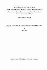 Akten Kardinal Michael von Faulhabers, 1917 - 1945 1 1917 - 1934 / [Faulhaber, Michael von ; Volk, Ludwig]