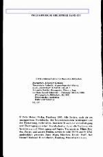 Theoretische Ästhetik : die grundlegenden Abschnitte aus der "Aesthetica" (1750/58) : Lateinisch-Deutsch