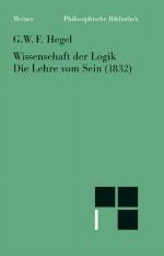 Die Lehre vom Sein : (1832).