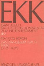 Das Evangelium Nach Lukas (Lk 9,51-14,35)