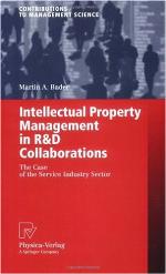Intellectual Property Management in R&amp;d Collaborations