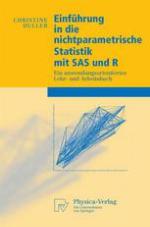 Einführung in die nichtparametrische Statistik mit SAS und R ein anwendungsorientiertes Lehr- und Arbeitsbuch