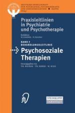Behandlungsleitlinie psychosoziale Therapien