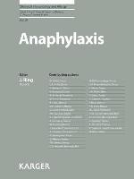 Anaphylaxis (Chemical Immunology And Allergy)