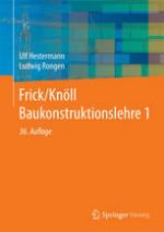 Frick/Knöll Baukonstruktionslehre 1