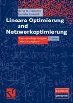 Lineare Optimierung und Netzwerkoptimierung