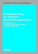 Kundenbindung Im Verkehrsdienstleistungsbereich