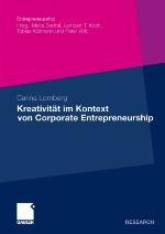Kreativitat Im Kontext Von Corporate Entrepreneurship