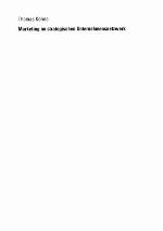 Marketing Im Strategischen Unternehmensnetzwerk