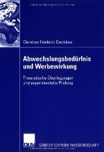 Abwechslungsbedurfnis Und Werbewirkung