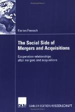 The Social Side Of Mergers And Acquisitions