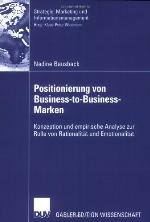 Positionierung Von Business-To-Business-Marken