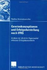 Gewinnkonzeptionen Und Erfolgsdarstellung Nach Ifrs