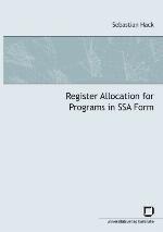 Register Allocation For Programs In Ssa Form