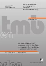 Ein Entscheidungsunterstützungsmodell für den Rückbau massiver Betonstrukturen in kerntechnischen Anlagen