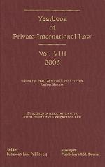 Yearbook of Private International Law, Volume VIII