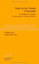 Rules for the Transfer of Movables