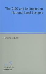 The CISG and Its Impact on National Legal Systems