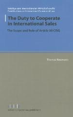 The Duty to Cooperate in International Sales