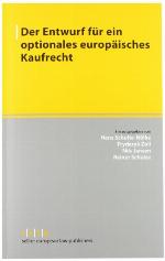 Der Entwurf F�r Ein Optionales Europ�isches Kaufrecht
