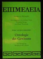 Ontologie des Gewissens : ein Beitrag zur Metaphysik der Person