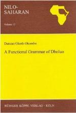 A Functional Grammar of Dholuo (Nilo-Saharan)