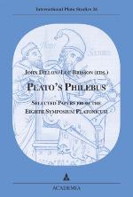 Plato's Philebus : Selected Papers from the Eighth Symposium Platonicum.
