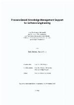 Process based knowledge management support for software engineering