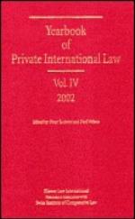 Yearbook of Private International Law