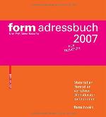 Form Adressbuch 2007