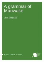 A Grammar of Mauwake