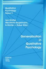 Generalization in qualitative psychology