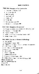 Tests, Measurements and Research Methods in Behavioural Sciences