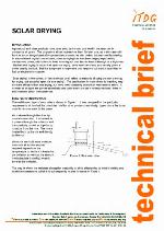 Solar drying : National workshop : Papers.