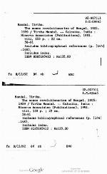 The women revolutionaries of Bengal, 1905-1939