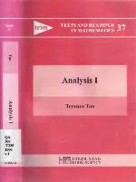 Analysis I