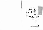 English for Writers and Translators