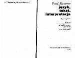 Język, tekst, interpretacja : wybór pism