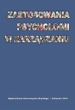 Zastosowania Psychologii W Zarzadzaniu