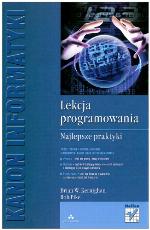 Lekcja programowania : najlepsze praktyki