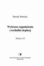 Wybrane zagadnienia z techniki cieplnej
