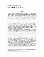 Discurso de Metafisica (Humanidades)