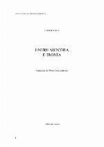 Entre mentira e ironía