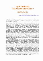 Que significa salvacion cristiana?