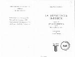La Experiencia interior : seguida de Método de meditación ; y de Post-scriptum 1953