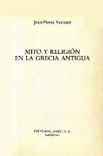 Mito y Religion En La Grecia Antigua