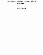 Los hombres que no amaban a las mujeres