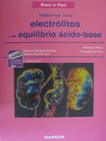 Trastornos de los electrólitos y del equilibrio ácido-base