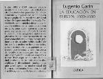La educación en Europa, 1400-1600 : problemas y programas