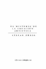 El misterio de la creación artística